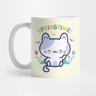 Springtime Kitty Mug